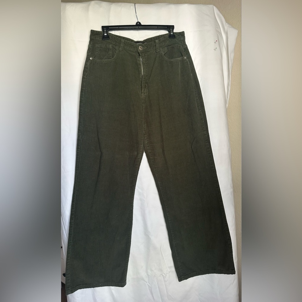 PLT corduroy panty olive green